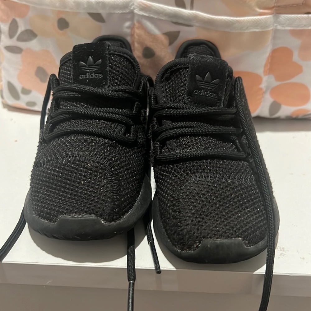 Black Adidas Sneakers Size 6C